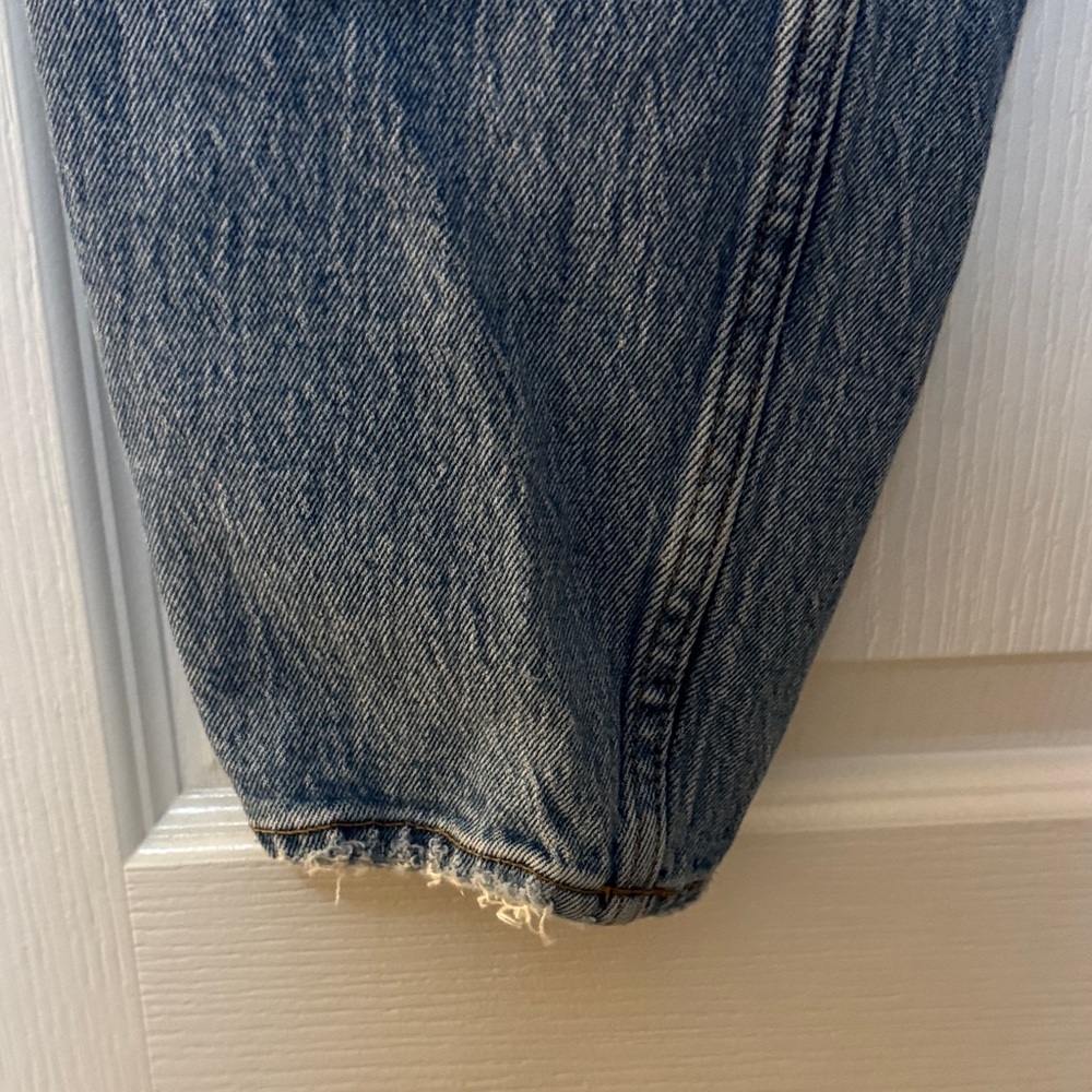 Abercrombie & Fitch Light Blue High Rise Jeans - Picture 3 of 9